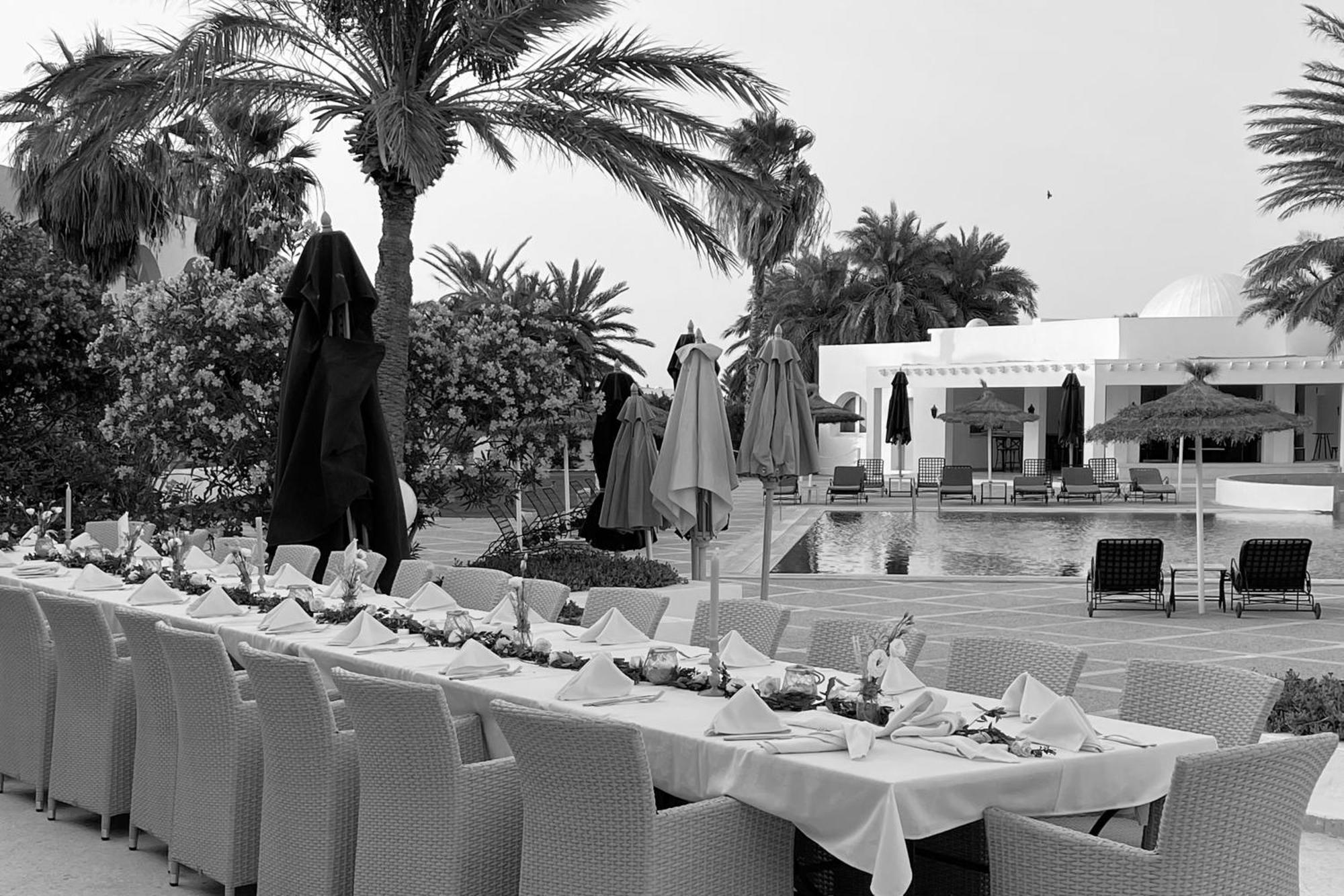Hotel Bougainvillier Djerba Taguermess ภายนอก รูปภาพ